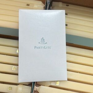 PARTYLITE 10” Dinner Candles unscented QTY 30